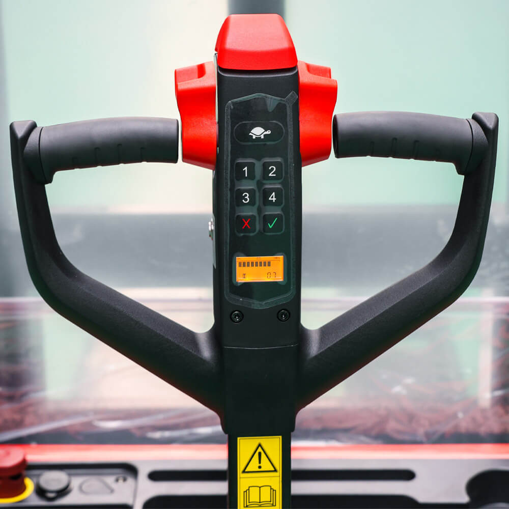 SCHORR Elektro Hochhubwagen PRO+ mit Initialhub 1200KG (2,9m - 4,2m Hubhöhe)