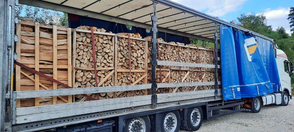 Eichenholz 20 RM – Halb-LKW